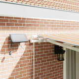 Retractable Awning with Manual 450 x 300 cm Multicolour