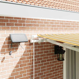 Retractable Awning with Manual 450 x 300 cm Multicolour