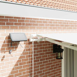 Retractable Awning with Manual 450 x 300 cm White