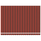 Retractable Awning Manual Orange and brown 450 x 350 cm