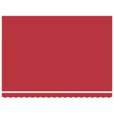Retractable Awning Manual Red 450 x 350 cm Fabric and Steel