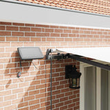 Retractable Awning Manual White 500 x 350 cm Fabric