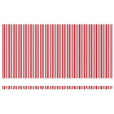 Retractable Awning with Manual 600 x 300 cm Red and white