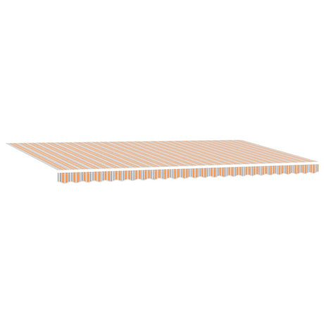 Retractable Awning Manual Multicolour 600 x 300 cm Fabric