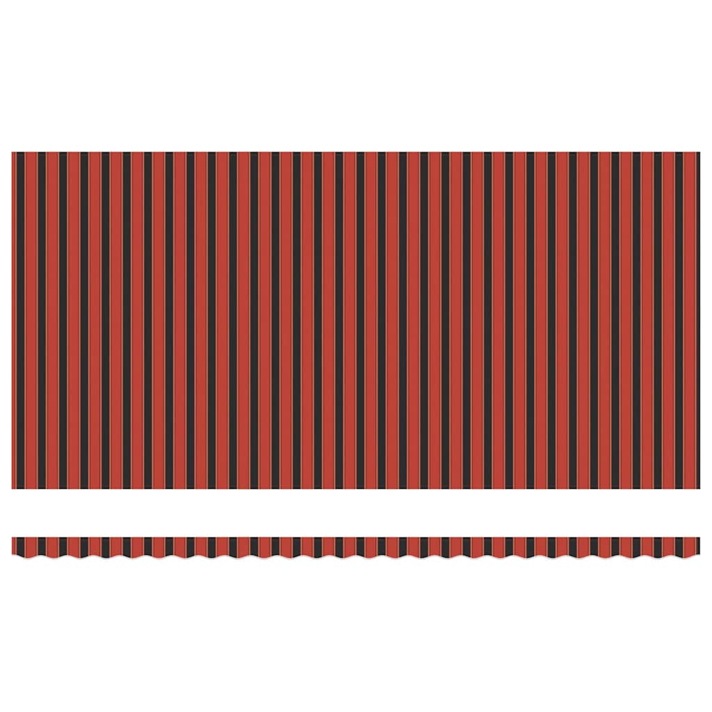 Retractable Awning Orange and Brown 600 x 350 cm Fabric