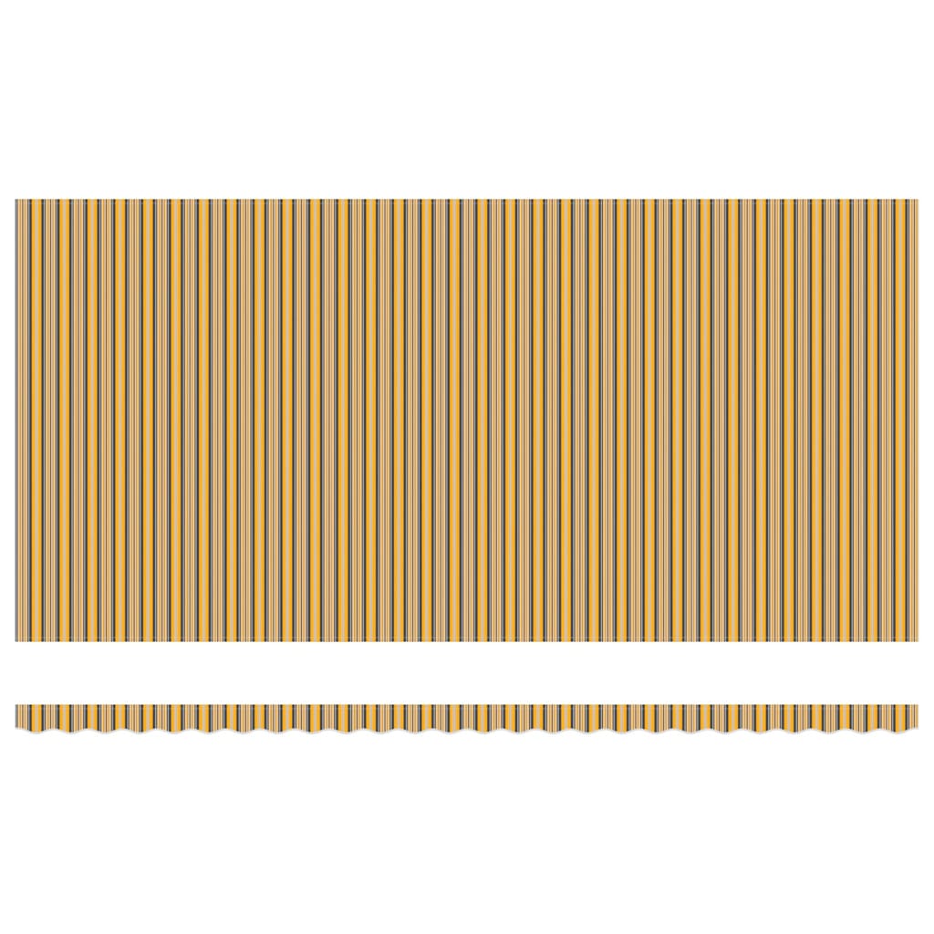 Retractable Awning Multicolour 600 x 350 cm Polyester, Metal