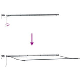 Retractable Awning Manual White 600 x 350 cm Fabric