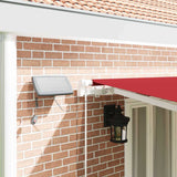 Retractable Awning with Manual 600 x 350 cm Red