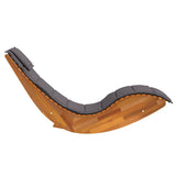 Sun Lounger 2 pcs Brown 60 x 154 x 74cm Solid Acacia wood