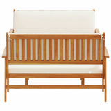 Garden Sofa Set 3 pcs Brown 75 x 45 x 38cm Solid Acacia wood