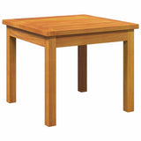 Bistro Set 5 pcs Brown 45 x 45 x 38cm Solid Acacia wood