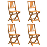 Garden Chair 4 pcs Brown 36 x 46 x 86cm Solid Acacia wood