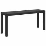 Garden Dining Set with Cushion 3 pcs Anthracite Steel