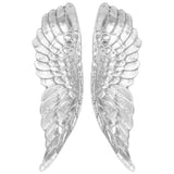 Wings Sculpture Silver 31 x 5 x 91 cm Aluminium