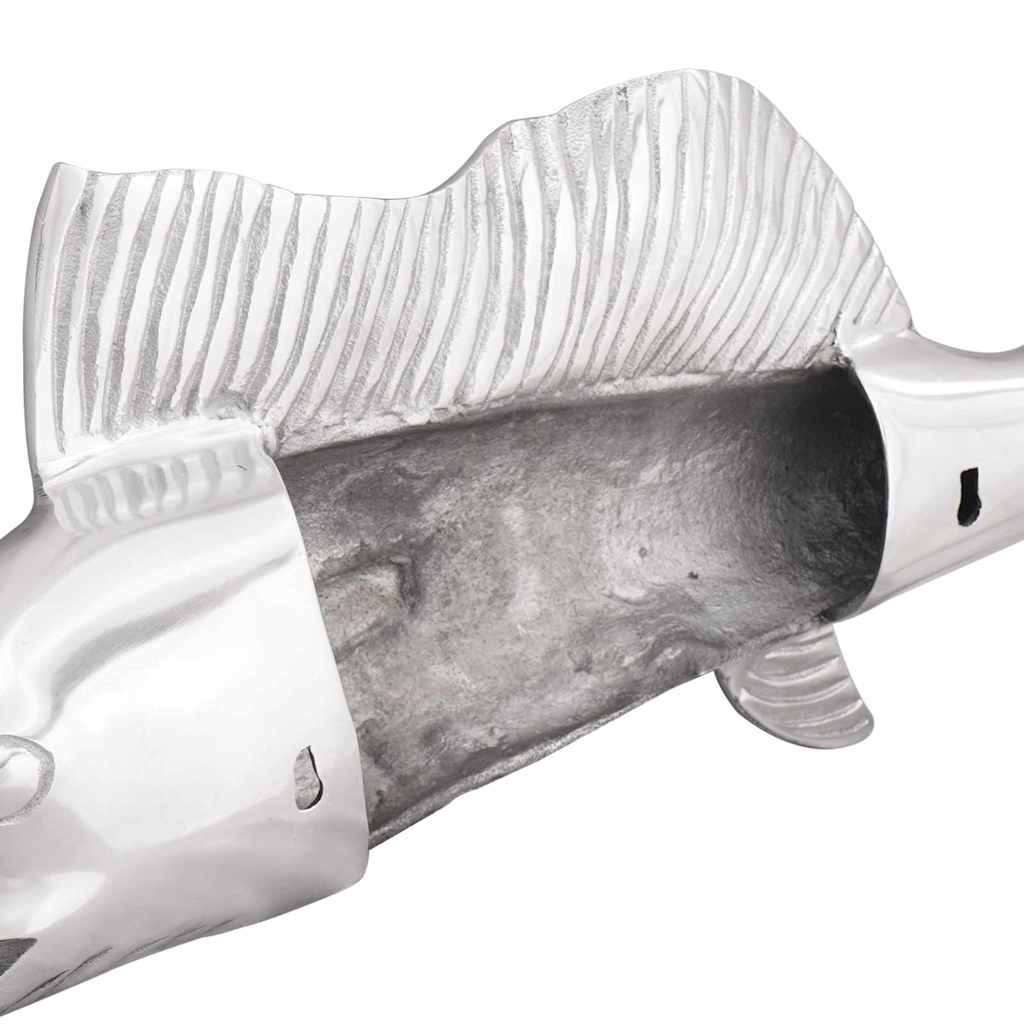 Sculpture Silver 91 x 8 x 26 cm Aluminium