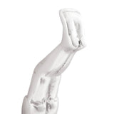 Sculpture Silver 22 x 8 x 25 cm Aluminium