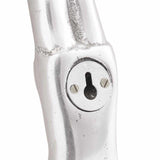 Sculpture Silver 22 x 8 x 25 cm Aluminium