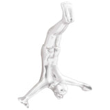 Sculpture Silver 22 x 8 x 25 cm Aluminium