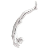 Sculpture Silver 22 x 8 x 25 cm Aluminium
