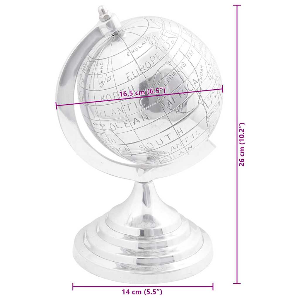 Sculpture Silver Aluminium