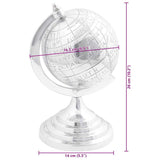 Sculpture Silver Aluminium