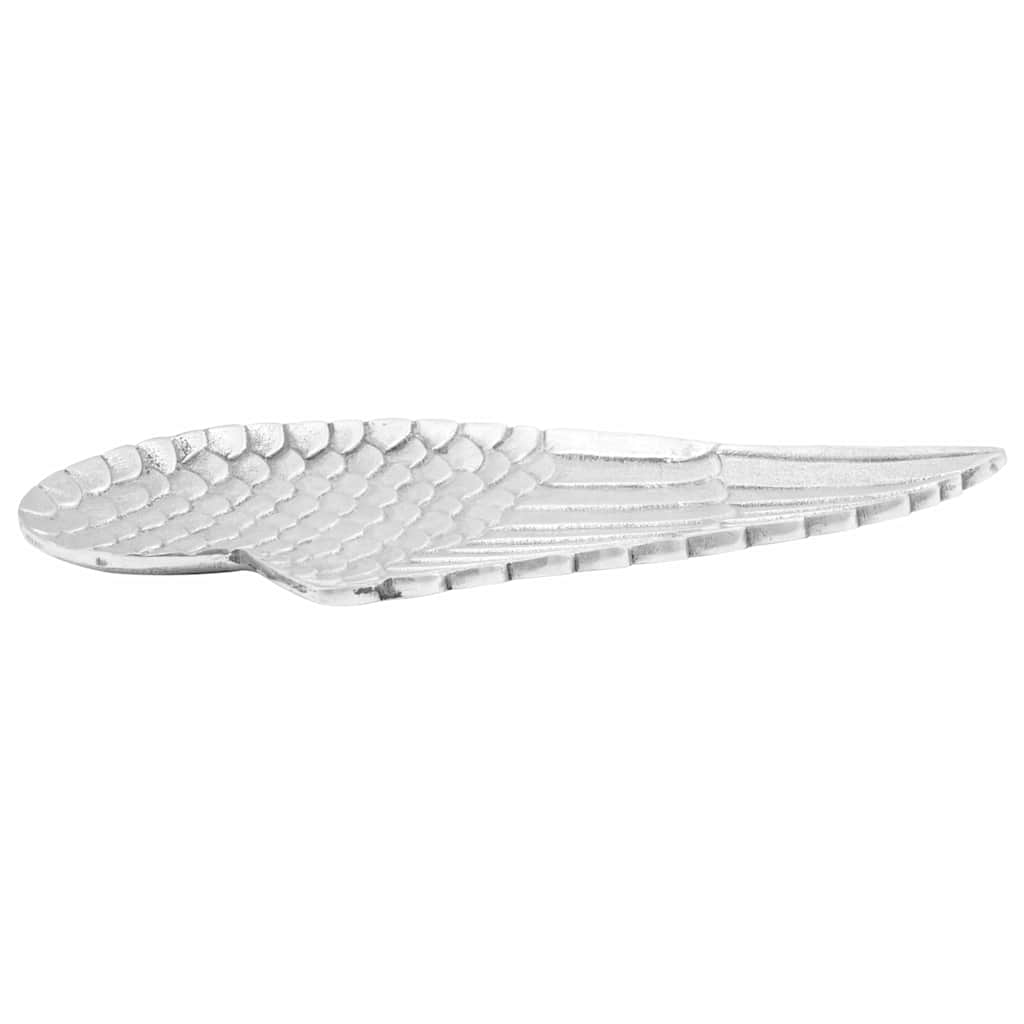 Fruit Basket 2 pcs Silver 40 x 18 x 4 cm Aluminium