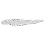 Fruit Basket 2 pcs Silver 40 x 18 x 4 cm Aluminium