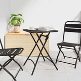 Garden Table Anthracite 55 x 55 x 73 cm Powder-coated Steel