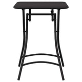 Garden Table Anthracite 55 x 55 x 73 cm Powder-coated Steel