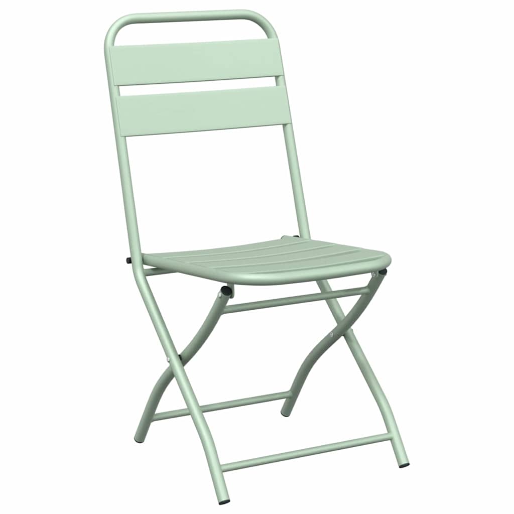 Bistro Set 3 pcs Light mint Steel