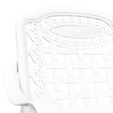 Garden Chair 2 pcs White 55 x 56.5 x 91cm Aluminium