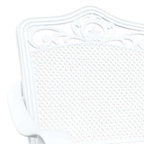 Garden Chair 2 pcs White 55 x 56.5 x 91cm Aluminium