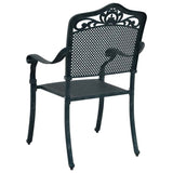 Garden Chair 2 pcs Green 55 x 56.5 x 91cm Aluminium