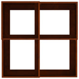 Garden Planter Rusty 100 x 100 x 48 cm Weathering Steel