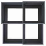 Garden Planter Anthracite 80 x 80 x 60 cm Steel