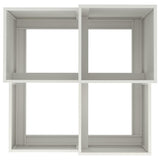 Garden Planter White 100 x 100 x 60 cm Steel