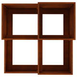 Garden Planter Rusty 100 x 100 x 60 cm Weathering Steel