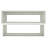 Garden Planter White 100 x 60 x 45 cm Steel