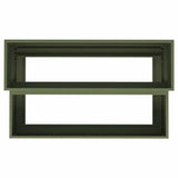 Garden Planter Olive green 100 x 60 x 45 cm Steel