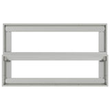 Garden Planter Silver 100 x 60 x 45 cm Galvanised steel