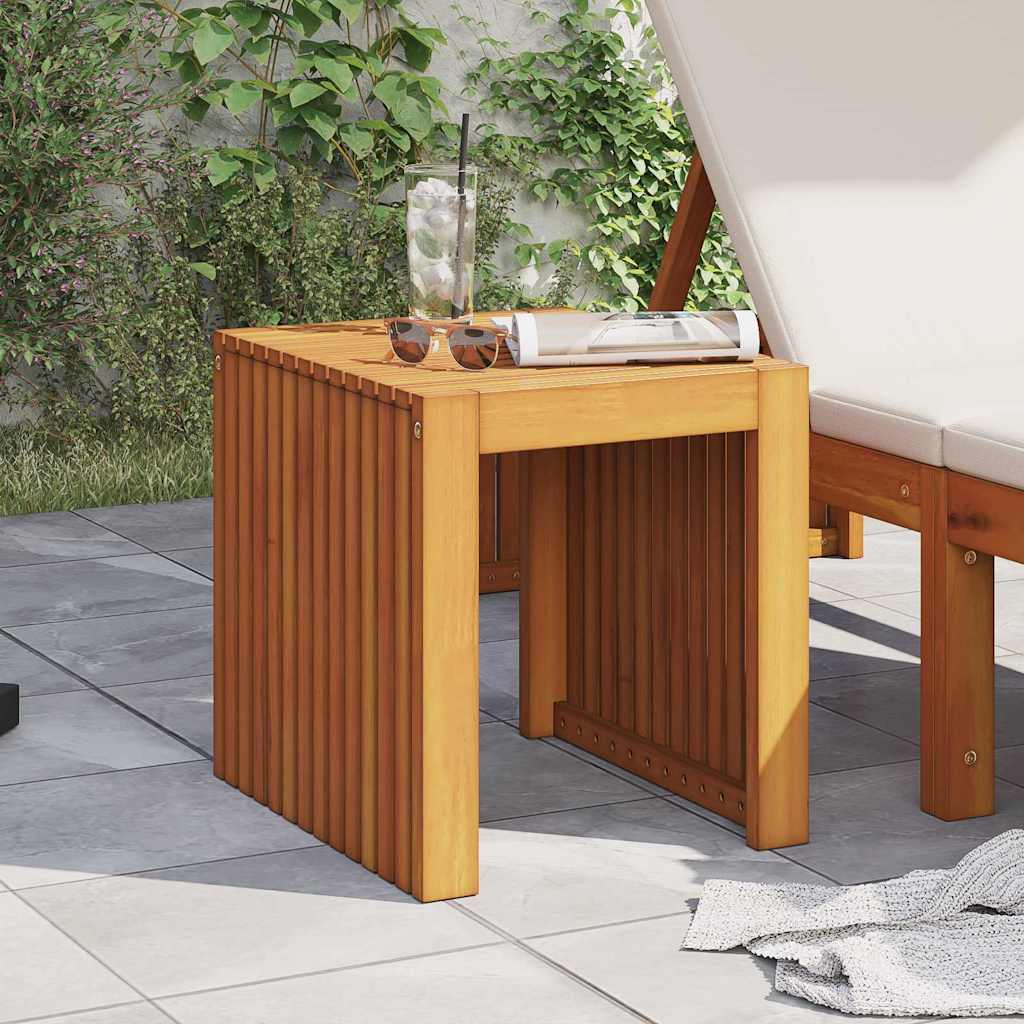Side Table Brown 43 x 36 x 40 cm Solid Teak wood