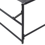 Sunbed Anthracite 200 x 74 x 73 cm Textilene, Steel