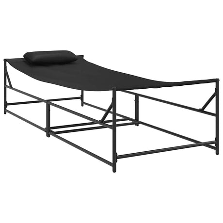 Sunbed Anthracite 200 x 74 x 73 cm Textilene, Steel