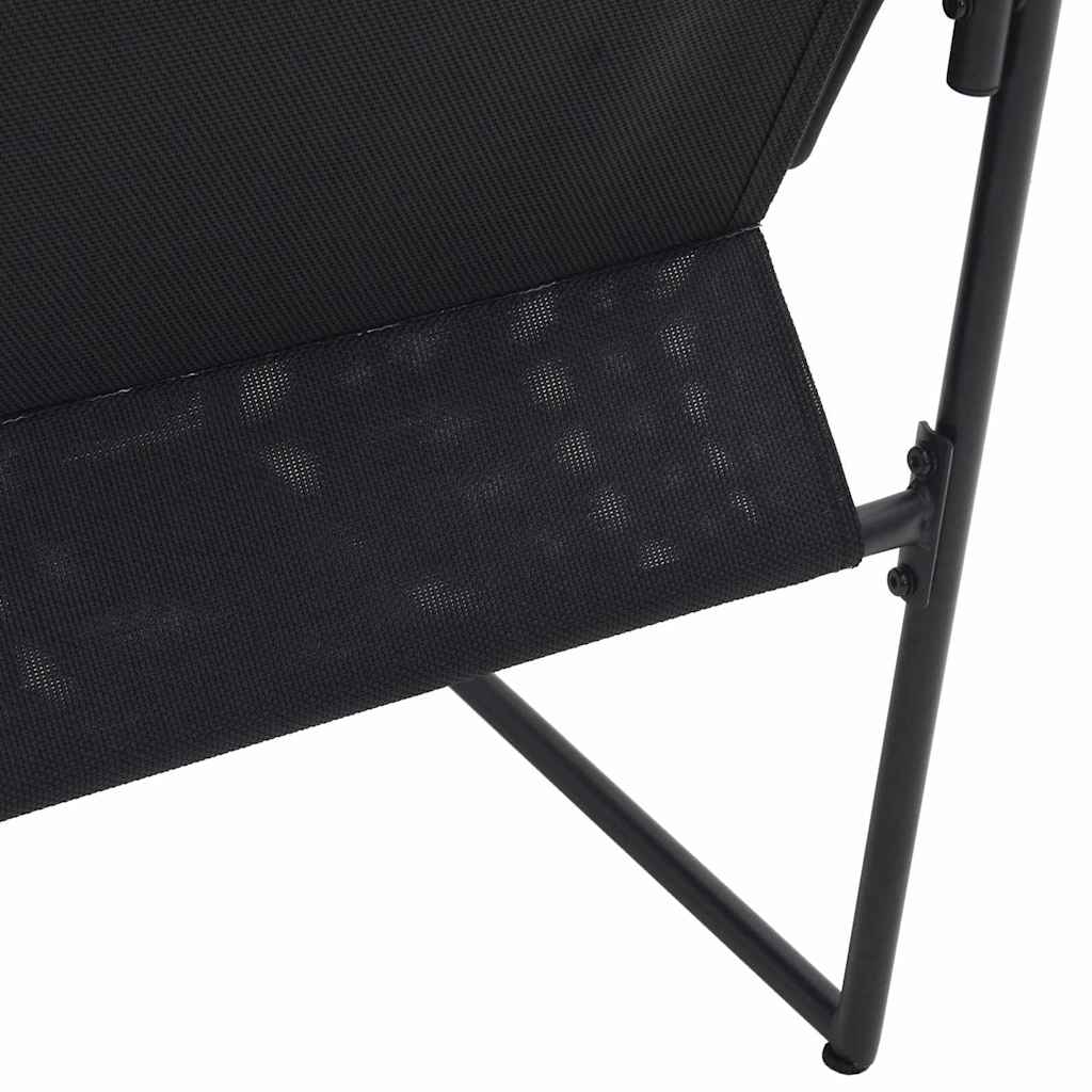 Garden Chairs 4 pcs Black and anthracite 50.5 x 59 x 81.5 cm