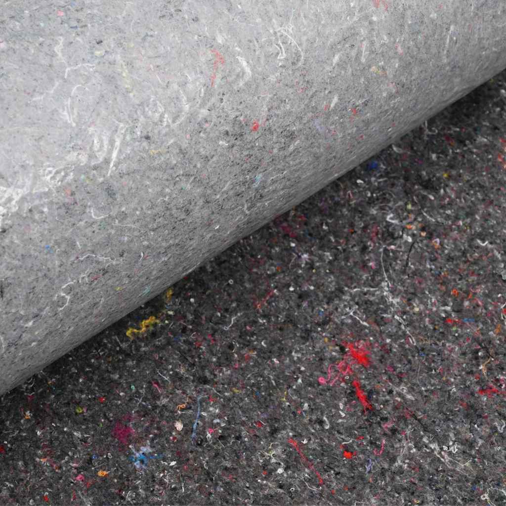 Pool Fleece Folding Grey 1 x 25 m Polyester and cotton