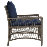 Garden Chair Grey 60 x 70 x 78cm Poly Rattan