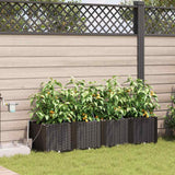 Garden Brown 160 x 40 x 37.5 cm Steel