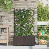 Garden Brown 80 x 40 x 142 cm Steel