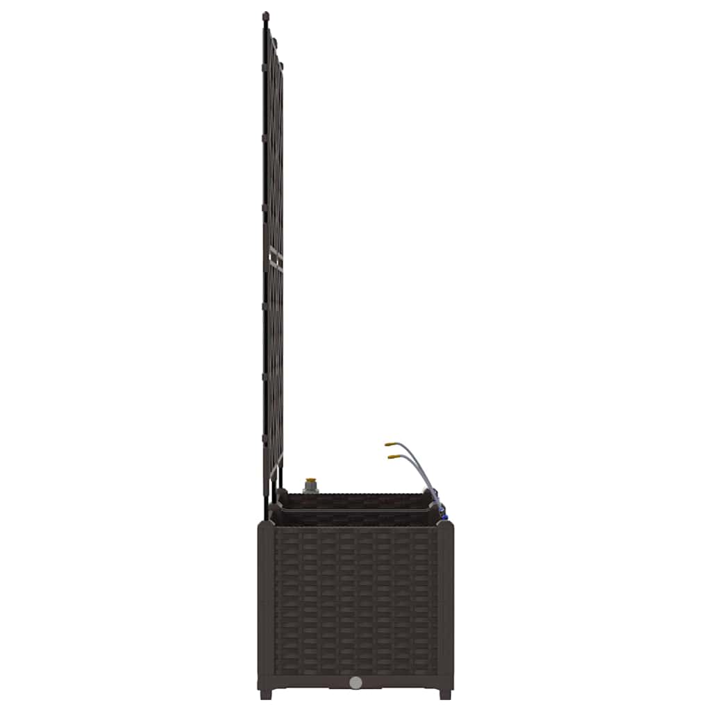 Garden Brown 80 x 40 x 142 cm Steel
