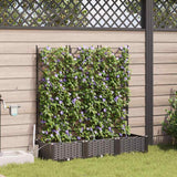 Garden Brown 120 x 40 x 126 cm Steel